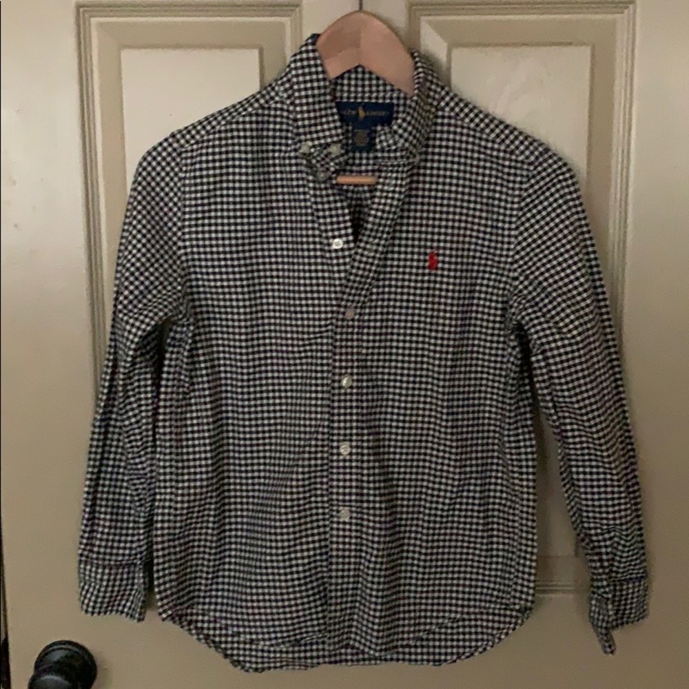 Ralph Lauren Boys size 10/12 button down.